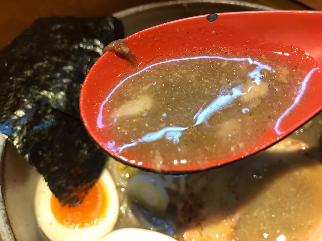 特製濃厚煮干しそばスープ