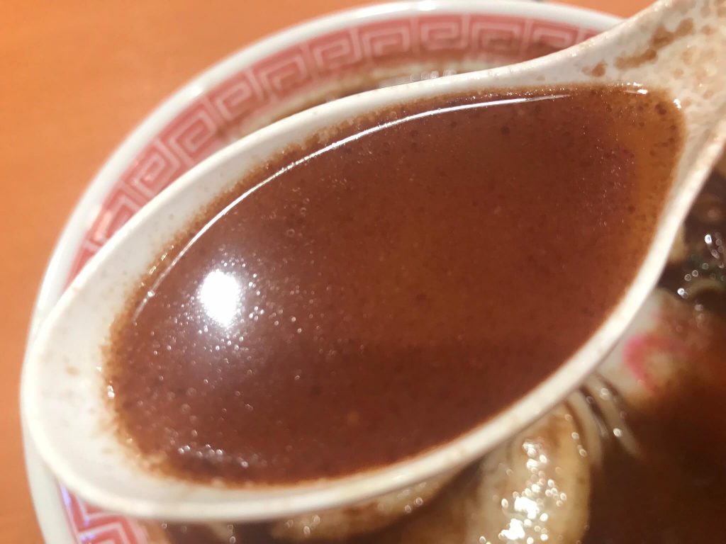 チョコレートらーめんスープ