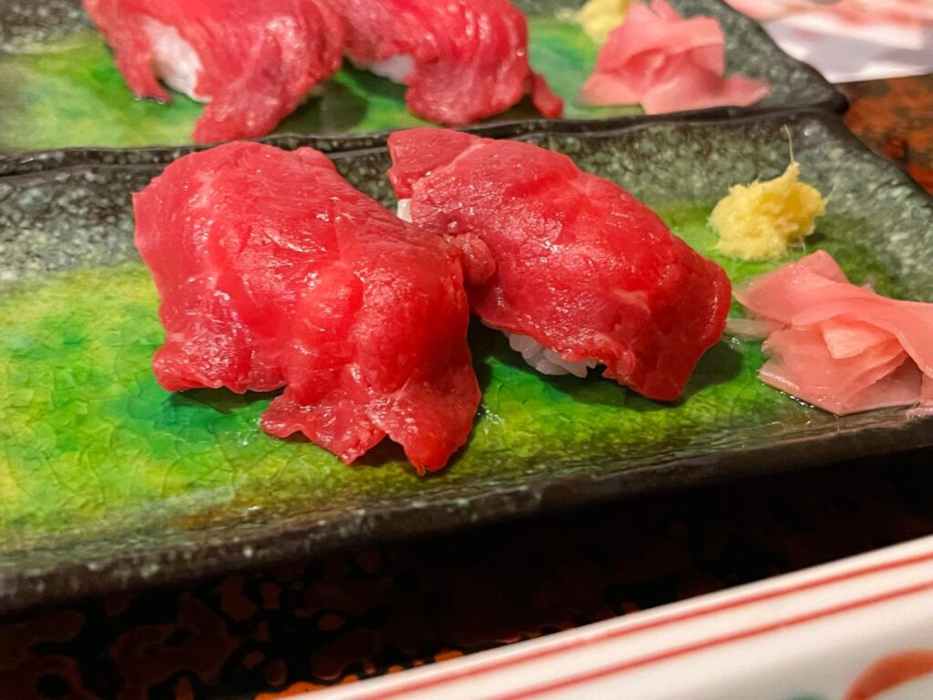 馬肉寿司